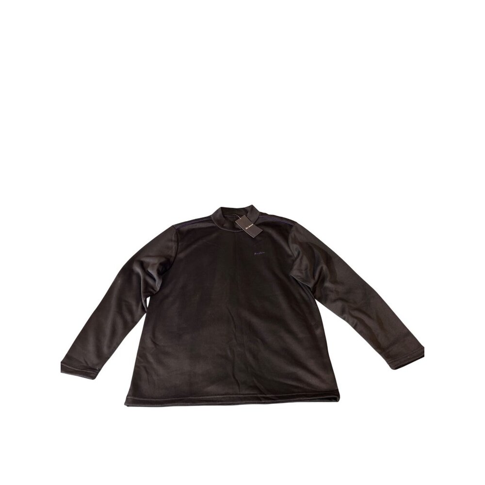 New Peri Jackson Mens XL Sweatshirt Top Premium Black Long Sleeve Activewear